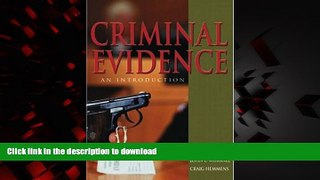 Best book  Criminal Evidence: An Introduction online for ipad