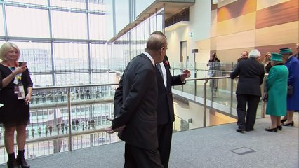 The Queen opens the £650 million Francis Crick Institute