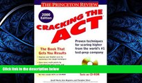 READ book  Cracking the ACT with CD-ROM, 2000 Edition (Cracking the Act Premium Edition)