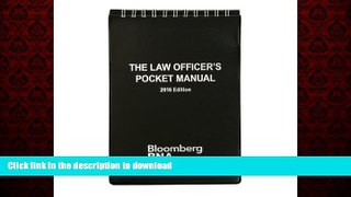 Buy books  The Law Officer s Pocket Manual 2016 online for ipad