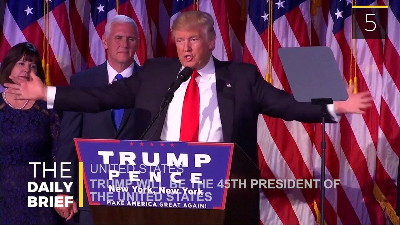 The Daily Brief: Trump Will Be The 45th President Of The United States