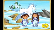 Cartoon game. Dora the Explorer - DORA saves the SNOW PRINCESS. Full Episodes in English new