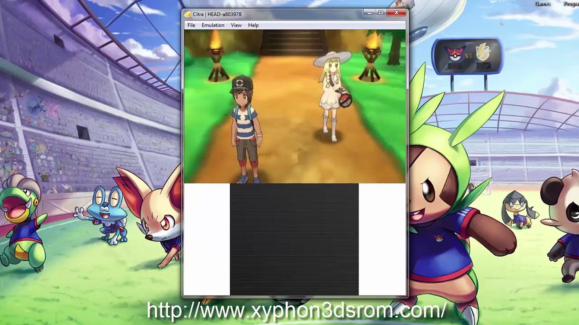 Pokémon Soleil et Lune ROM Télécharger Pour 3DS Emulator Citra - video  Dailymotion