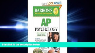 Free [PDF] Downlaod  Barrons AP Psychology with CD ROM 4th (Fourth) Edition byMcEntarffer  BOOK