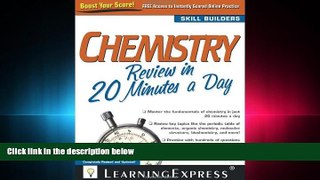READ book  Chemistry Review in 20 Minutes a Day  FREE BOOOK ONLINE