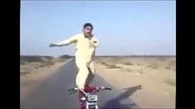 Crazy Guy Doing Bike Stunt Goes Wrong -Funny Videos - Funny Fails- Funny Clips