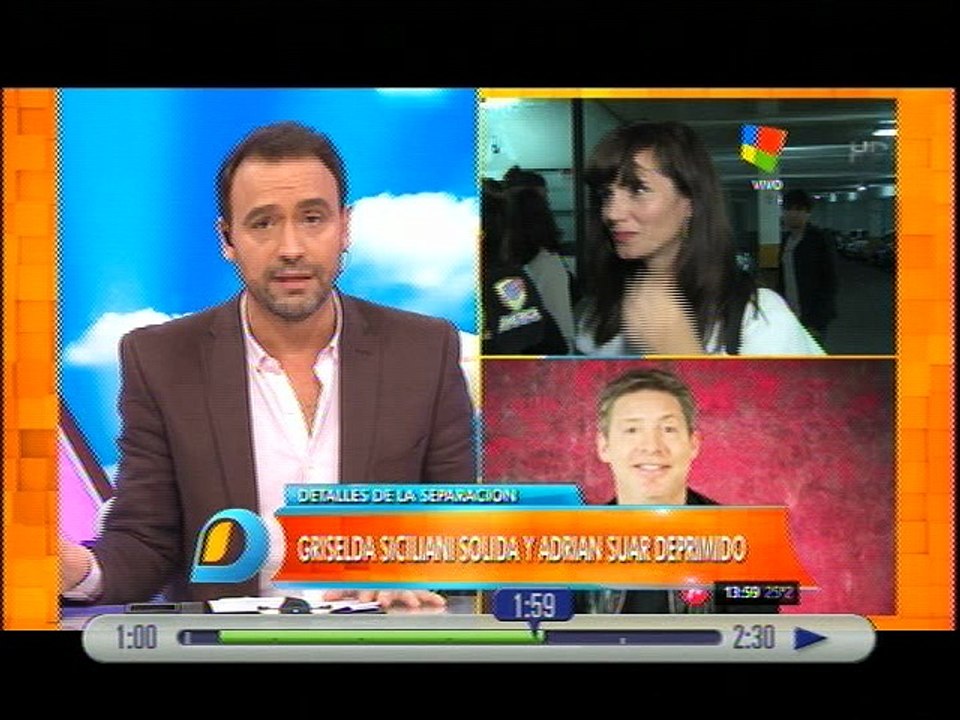 Pronto.com.ar Griselda Siciliani habla de Suar