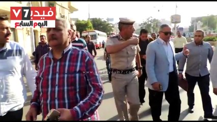 مدير أمن سوهاج يتفقد الخدمات بالمناطق الحيوية