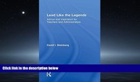 EBOOK ONLINE  Lead Like the Legends: Advice and Inspiration for Teachers and Administrators