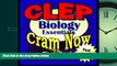 READ book  CLEP Prep Test BIOLOGY Flash Cards--CRAM NOW!--CLEP Exam Review Book   Study Guide