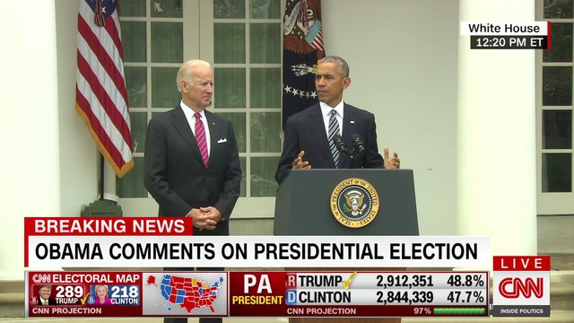 Barack Obama : Nous allons faire de notre mieux pour organiser une future transition, en douceur