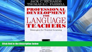 FREE DOWNLOAD  Professional Development for Language Teachers: Strategies for Teacher Learning