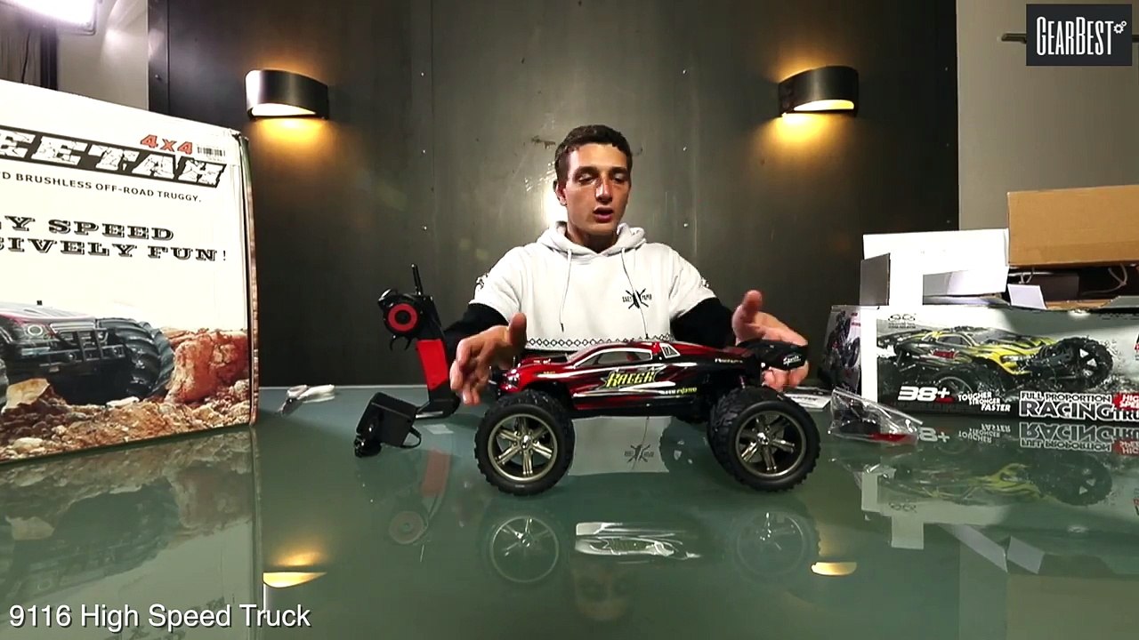 9116 1 _ 12 Scale 2WD 2.4G 4 Channel RC Car Truck Toy RC Racing Truggy Toy Unboxing-zKwqDzaKigA
