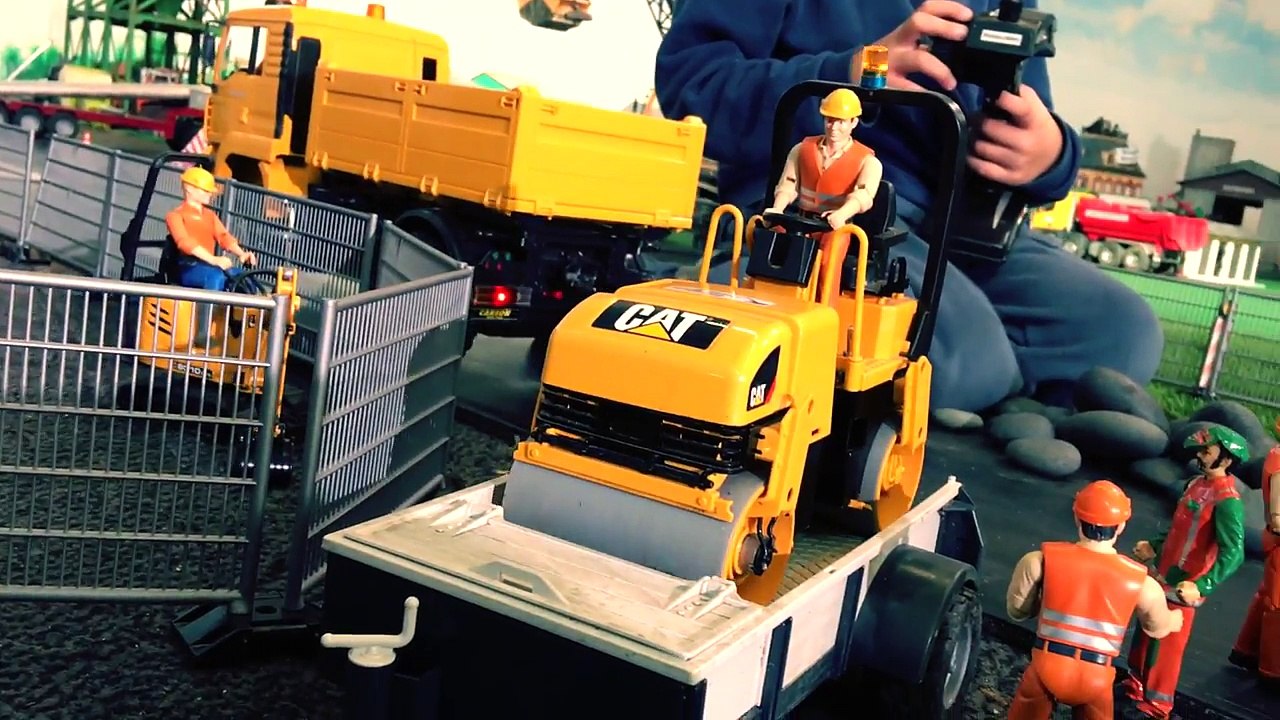 RC BRUDER TOYS conversion MAN   RC Cat Road Roller LONG PLAY-dSy6t3C-PwA