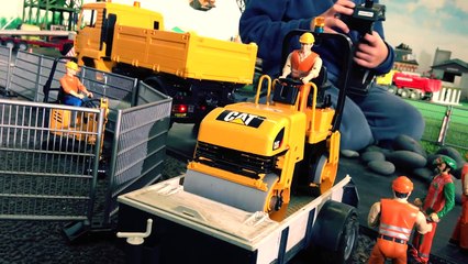 RC BRUDER TOYS conversion MAN   RC Cat Road Roller LONG PLAY-dSy6t3C-PwA