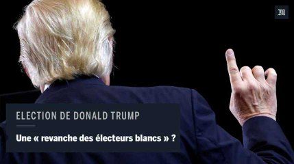 Election de Donald Trump : peut-on parler d’une « revanche des Blancs » ?