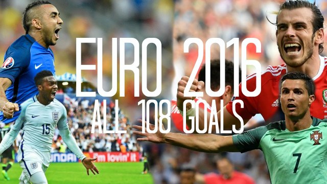 All 108 UEFA EURO 2016 goals- Watch every one | [Công Tánh Football]