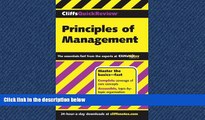 READ book  CliffsQuickReview Principles of Management (Cliffs Quick Review (Paperback))  BOOK