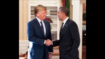 President elect Donald Trump Meeting Obama @ Whitehouse