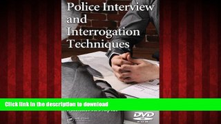 Buy books  Police Interview and Interrogation Techniques, DVD