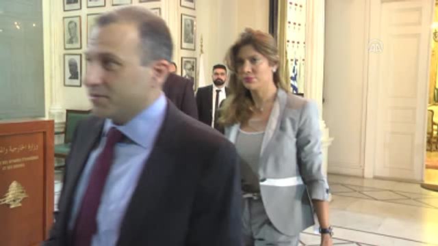 Yunanistan ve Güney Kıbrıs Rum Yönetimi Dışişleri Bakanları Beyrut'ta