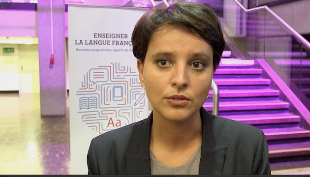[ARCHIVE] Enseigner la langue française : Najat Vallaud-Belkacem