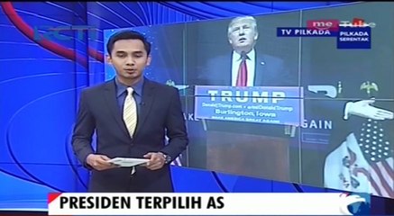 Ribuan Pendukung Rayakan Kemenangan Donald Trump