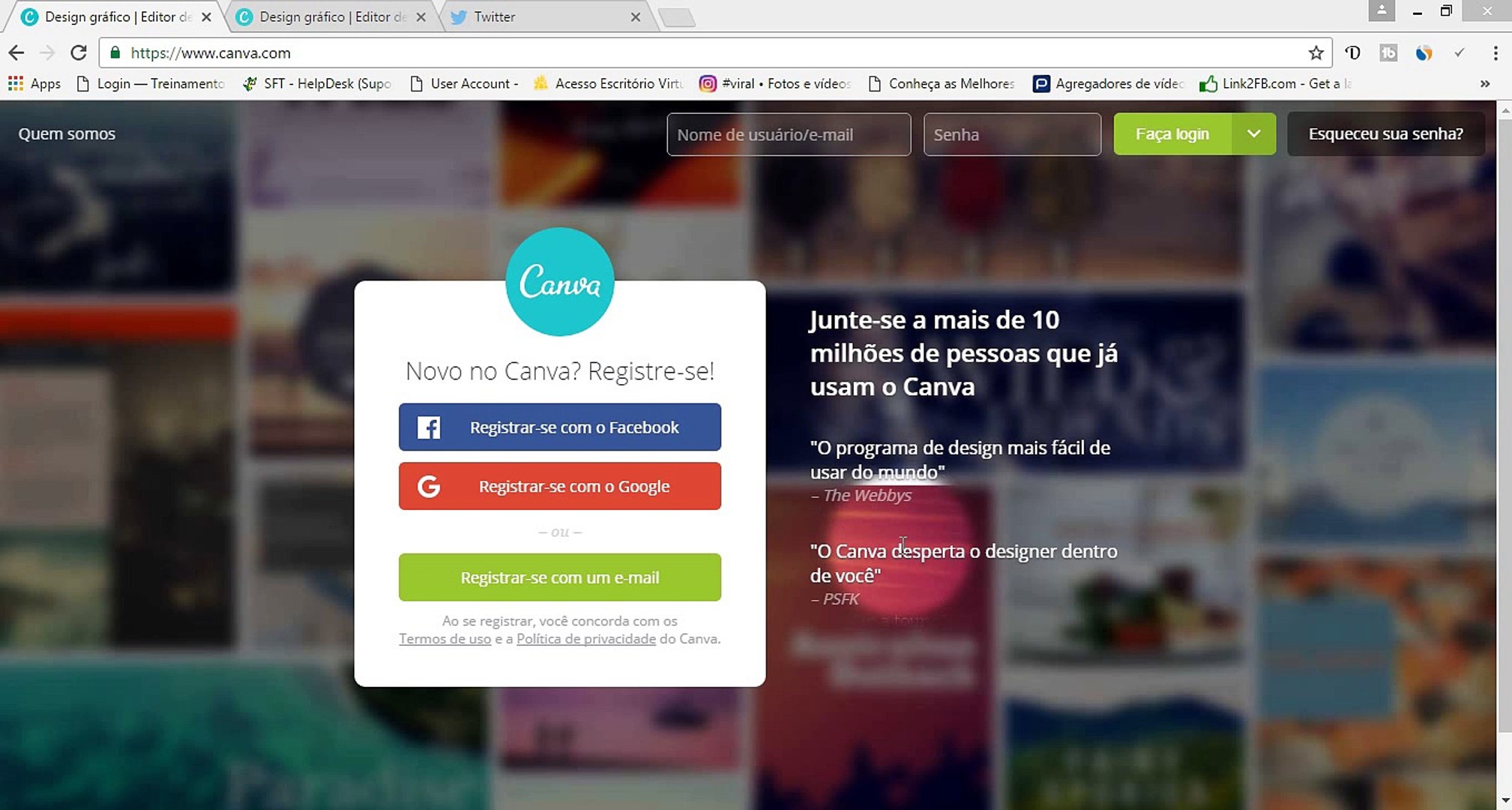 CANVA COMO FAZER POST DE TWITTER - LEANDRO DE JESUS