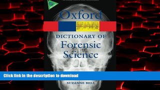 liberty books  A Dictionary of Forensic Science (Oxford Quick Reference) online