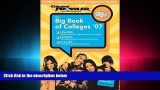 READ book  The Big Book of Colleges 2007  FREE BOOOK ONLINE