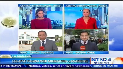 Página web de inmigración canadiense colapsa por consultas de estadounidenses tras resultados