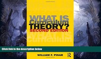 FREE DOWNLOAD  What Is Curriculum Theory? (Studies in Curriculum Theory Series)  BOOK ONLINE