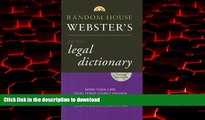 liberty books  Random House Webster s Pocket Legal Dictionary, Third Edition