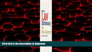 Buy book  Law Dictionary for Nonlawyers (Paralegal Reference Materials)