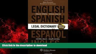 liberty book  Essential English/Spanish and Spanish/English Legal Dictionary online