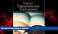 Buy book  Legal Terminology Explained (Mcgraw-Hill Business Careers Paralegal Titles) online for