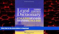 Read book  Kluwer Law International English/Spanish Dictionary online