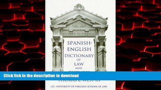 Buy book  Spanish-English Dictionary Of Law And Business online