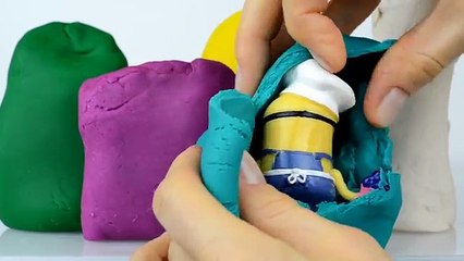 Télécharger la video: Mickey mouse Play doh Surprise eggs My little pony Minnie mouse English Egg Minions