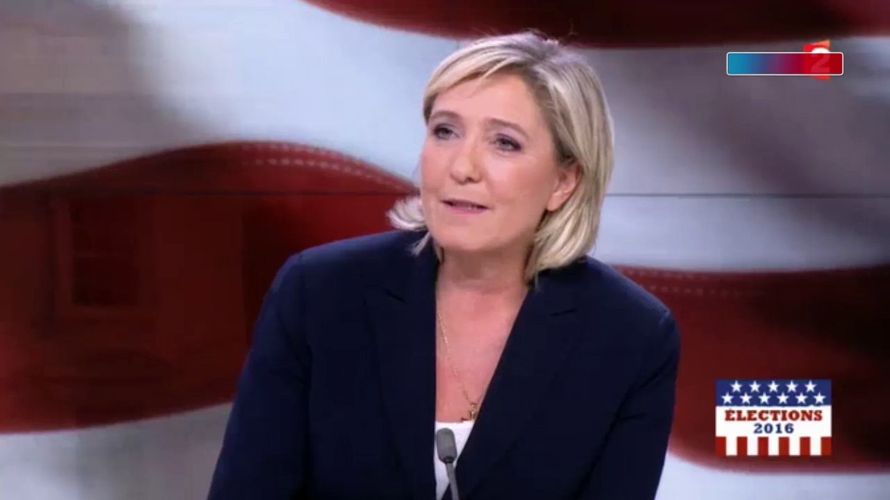 Élection américaine : Marine Le Pen "ce que le peuple veut, le peuple le peut"