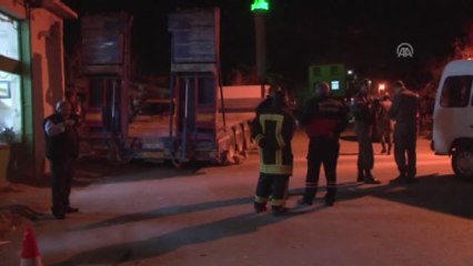 Tırdan Ayrılan Dorsenin Altında Kalan Kişi Öldü