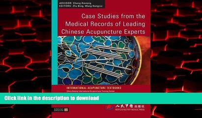 Buy books  Case Studies from the Medical Records of Leading Chinese Acupuncture Experts