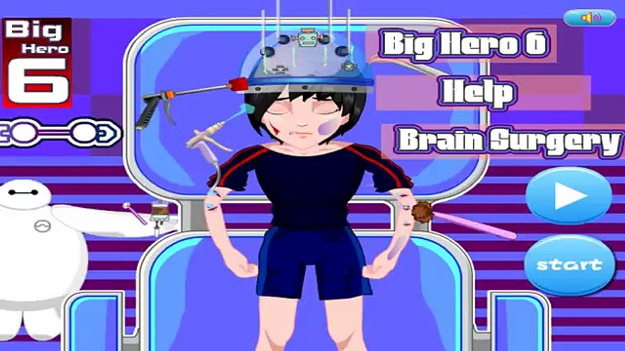 Big Hero 6 Help Brain Surgery | Best Baby Games For Kids