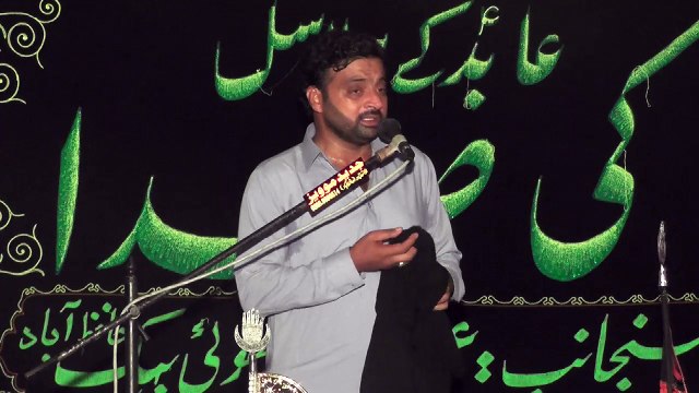 Zakir Qaisar Ali Alvi 13th Muhram 1438(2016) Choti Behak Hafizabad