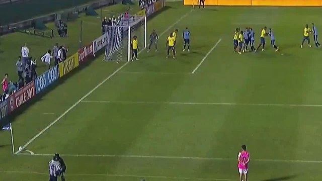 Sebastian Coates Goal - Uruguay vs Ecuador 1-0 11-11-2016 (HD)