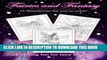 [PDF] FREE Fairies and Fantasy by Molly Harrison: Coloring for Adults and Older Fairy Lovers!