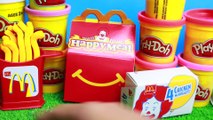 PLAY-DOH McDonalds McFlurry Ice Cream Dessert HAPPY MEAL SURPRISE Play Dough Fast Food Play Kitchen