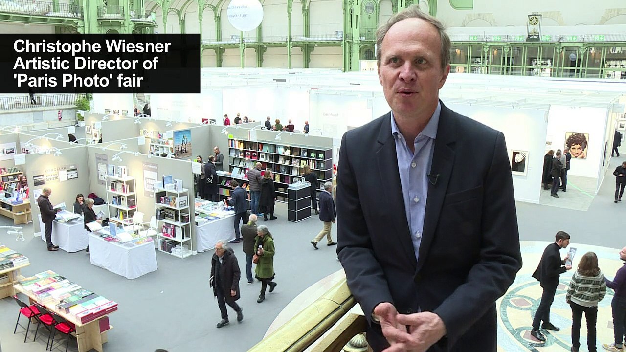 'Paris Photo' fair opens doors to visitors at the Grand Palais