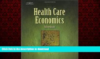 Read book  Health Care Economics (Delmar Series in Health Services Administration) online to buy