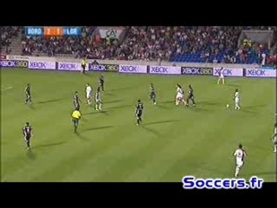 but de Namouchi bordeaux 2-2 lorient